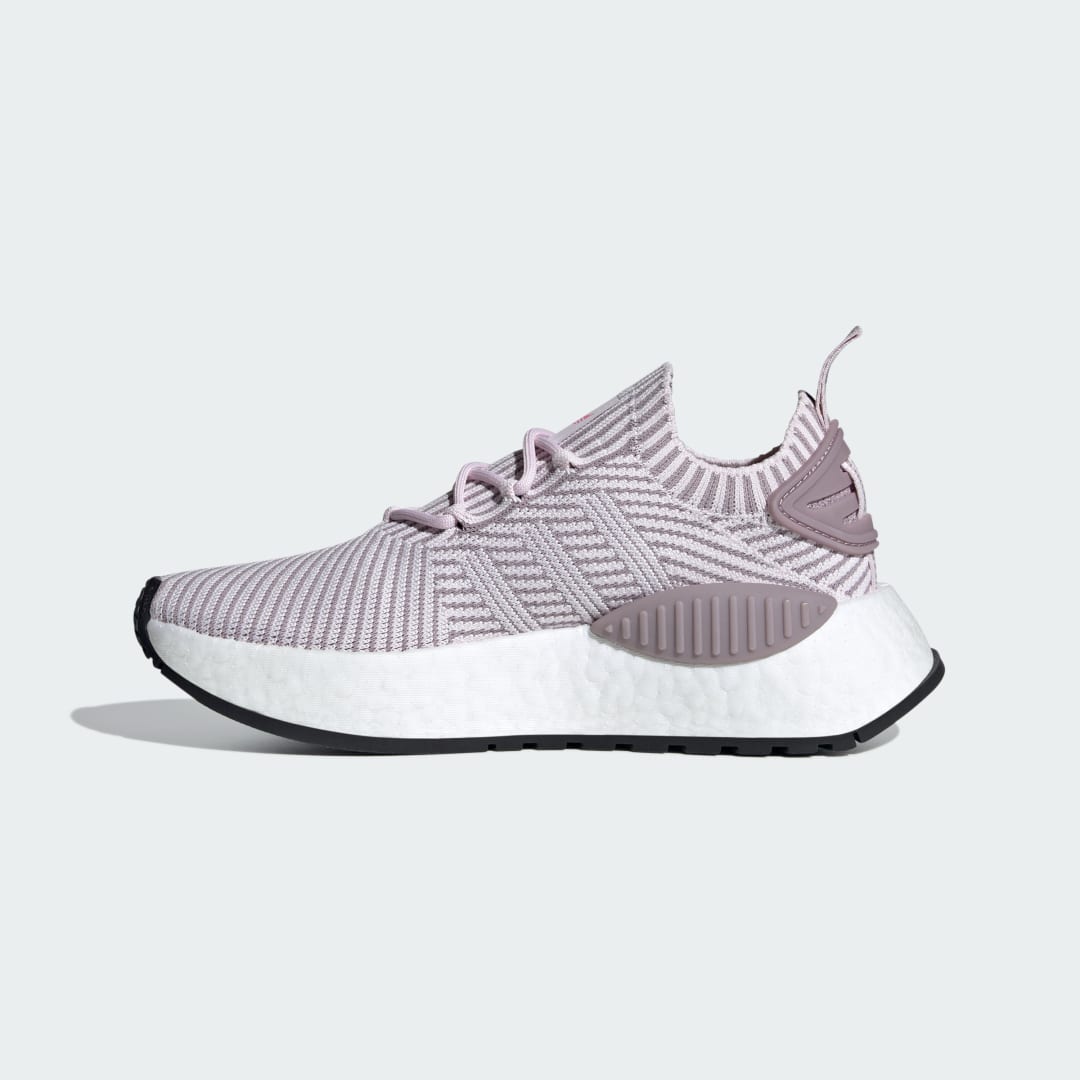 

adidas Tenis NMD_W1 Mujer, Almost rosa/preloved fig/blanco