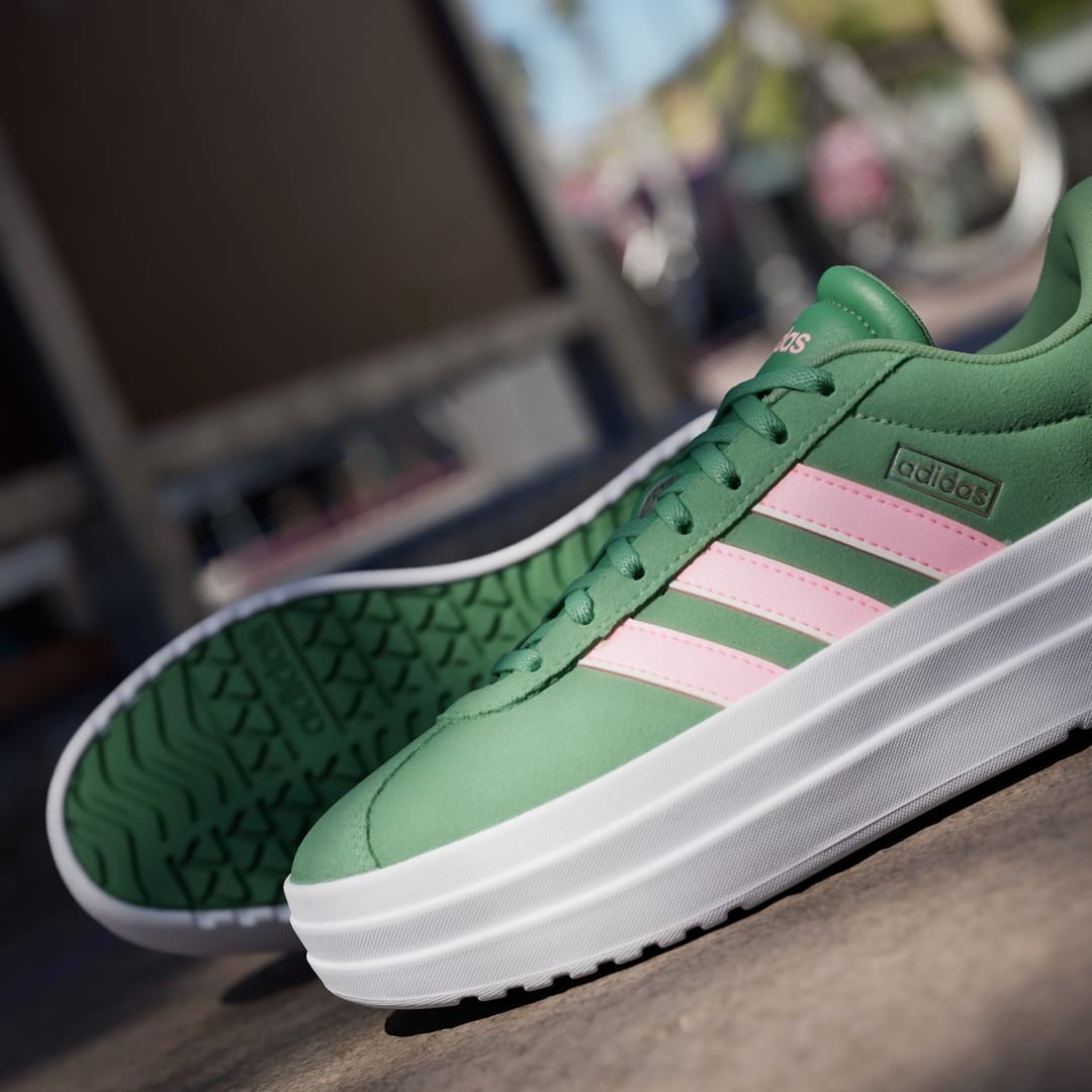 

adidas Tenis Adidas VL Court Bold Mujer, Preloved verde/rosa spark/ivory