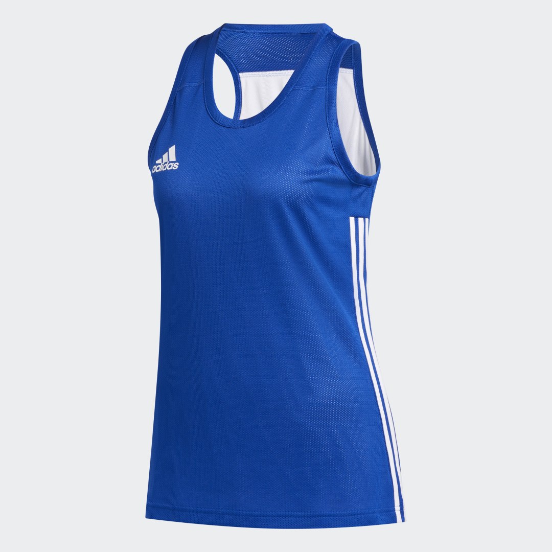 Image of adidas 3G Speed Reversible Jersey Blue S - Women Basketball Jerseys