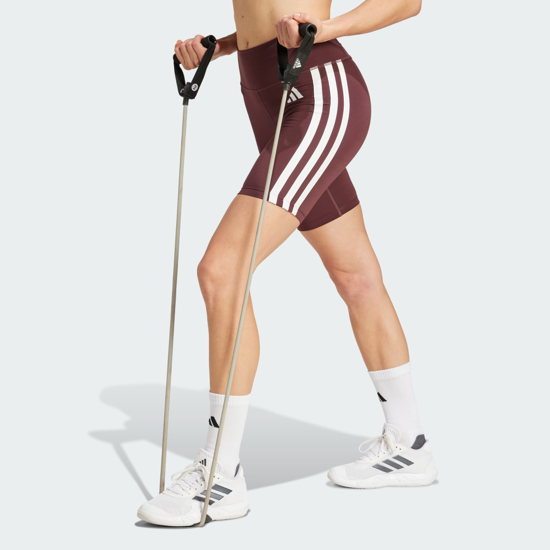 Adidas Optime Essentials 3-Stripes Korte Legging