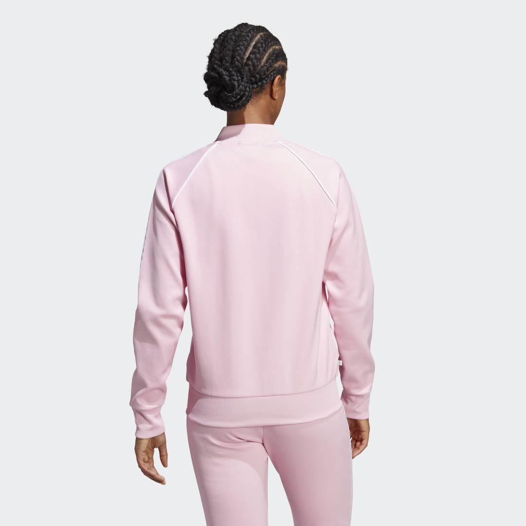 Adicolor SST Track Jacket Kids Large Pink | eBay