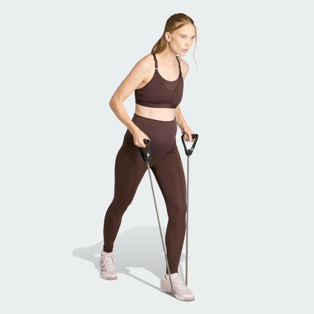 Thumbnail - Optime Essentials Workout Umstands-Leggings in voller Länge