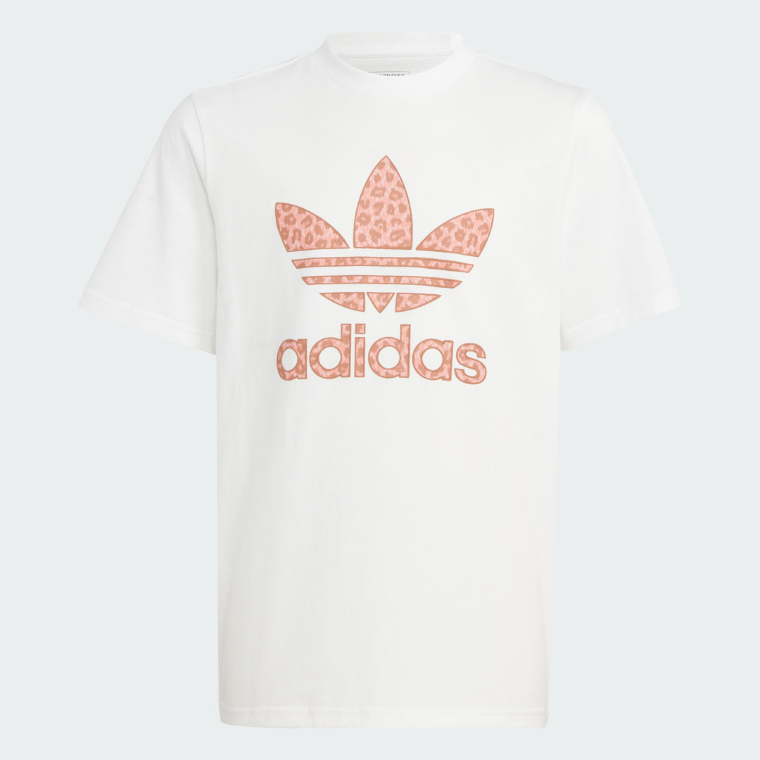 

adidas Camiseta Animal Graphic Print Niño, Blanco