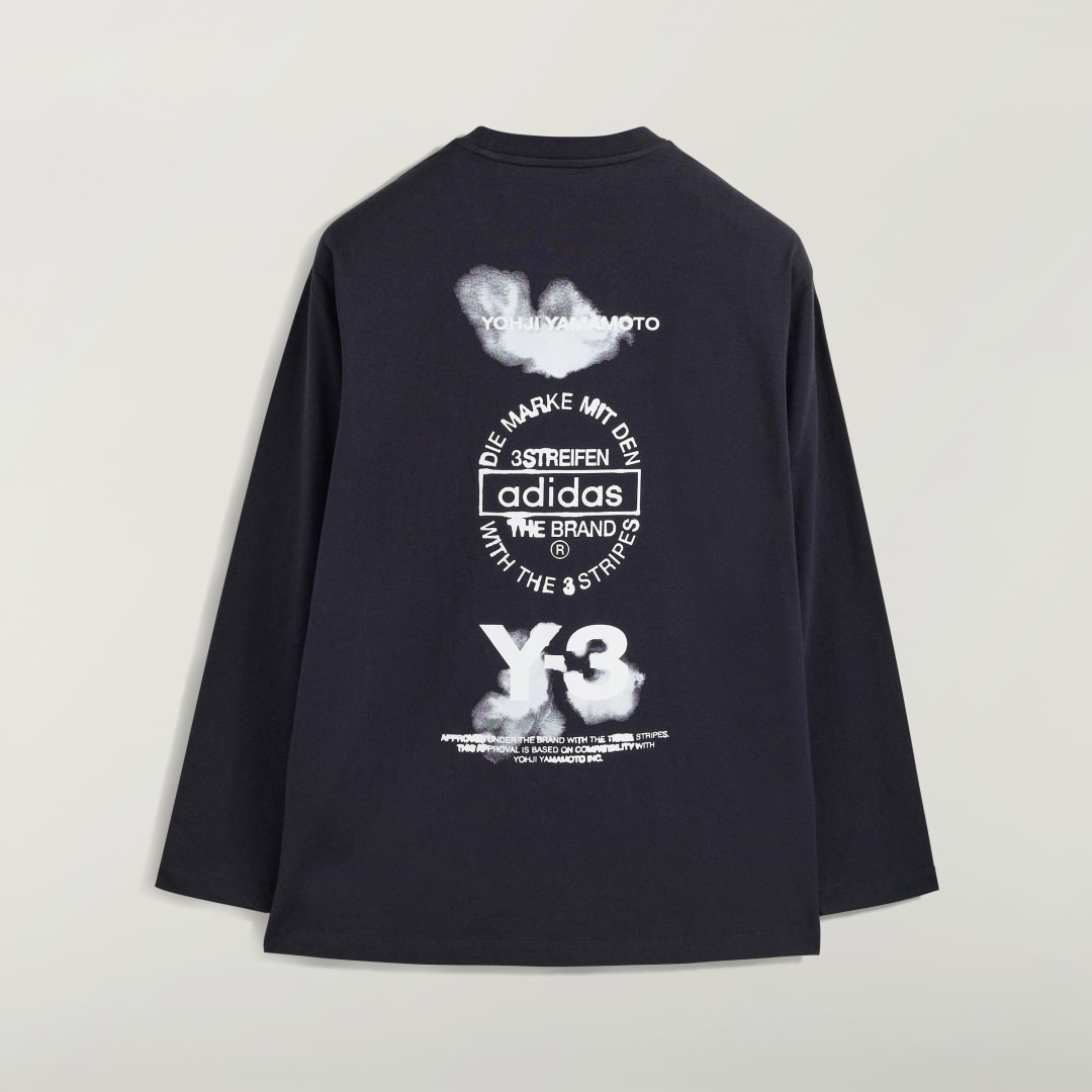 Adidas Y-3 Graphic Long Sleeve T-shirt
