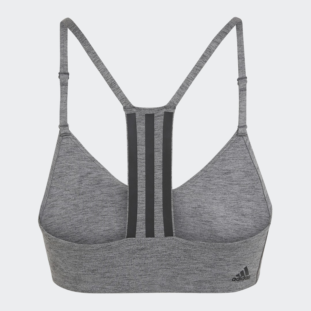 

adidas Top Deportivo Adidas Aeroimpact Training Soporte Ligero Mujer, Gris gris/negro