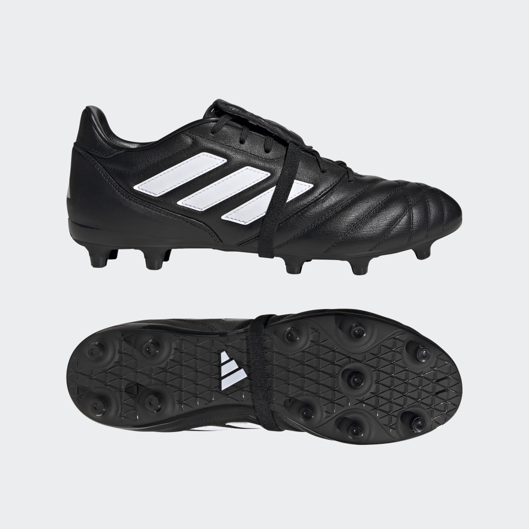 adidas Copa Gloro FG/AG, fotballsko gress og kunstgress, unisex Core Black/Ftwr Whit