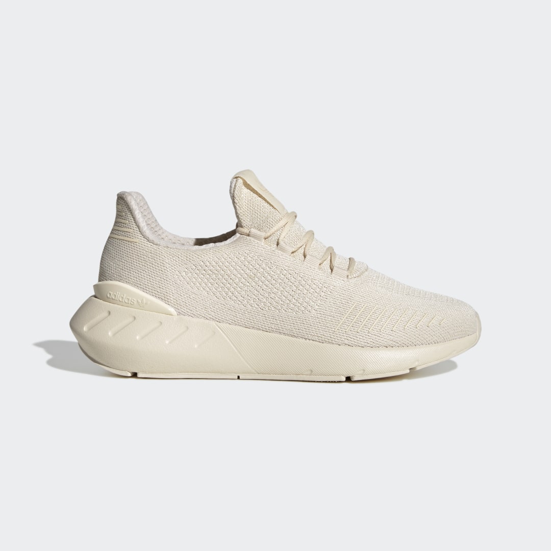 Adidas Swift Run 22 damessneaker zwart, wit, beige en roze
