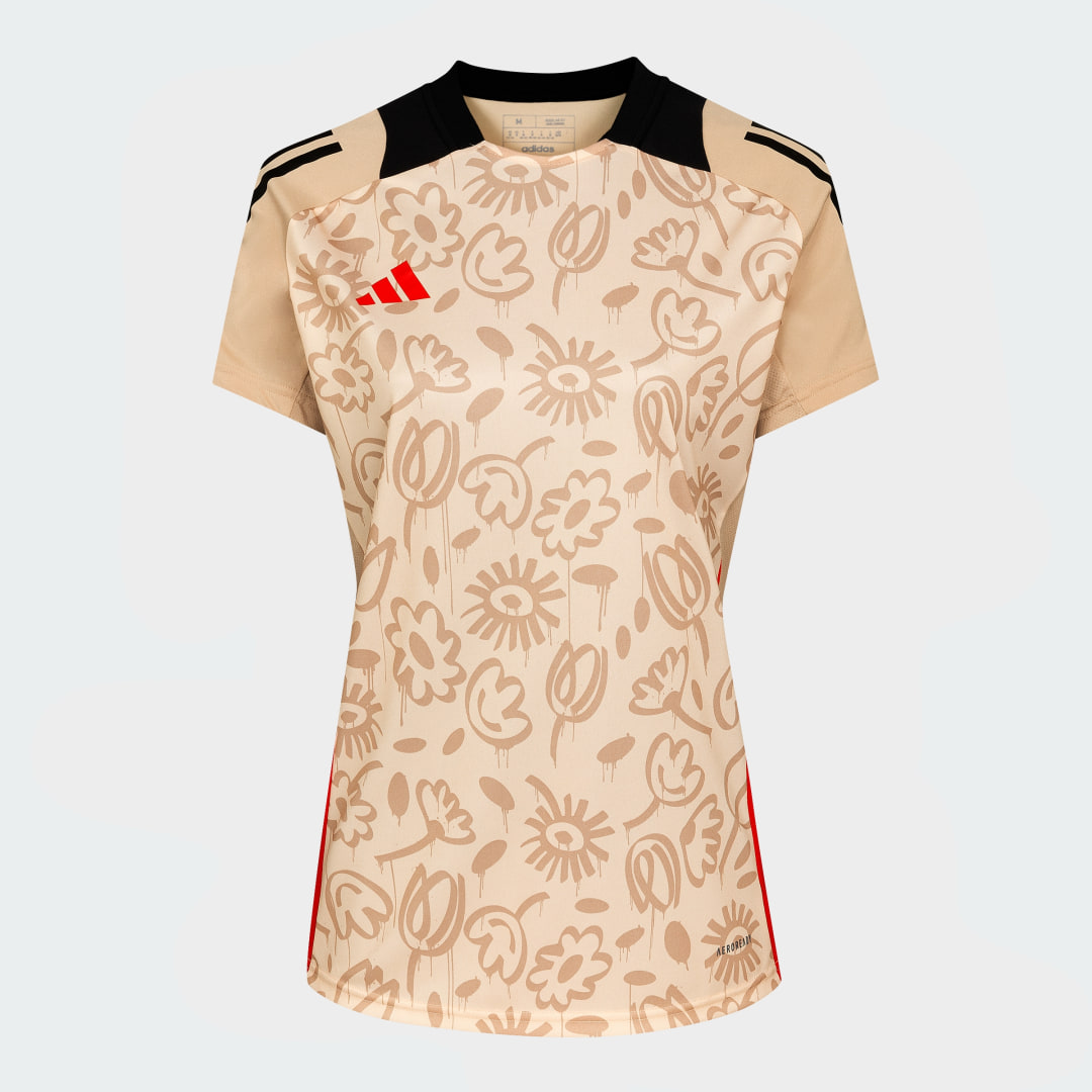 

adidas Camiseta Tiro 24 Camiseta Tiro 24 Mujer  - Mujer Fútbol, Crystal sand