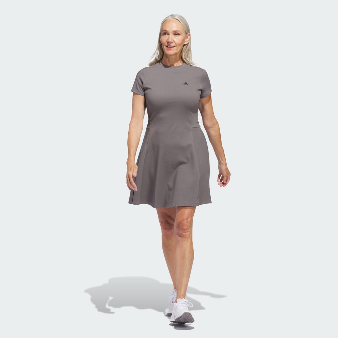 Image of adidas Go-To Dress Grey XS - Women Golf Dresses