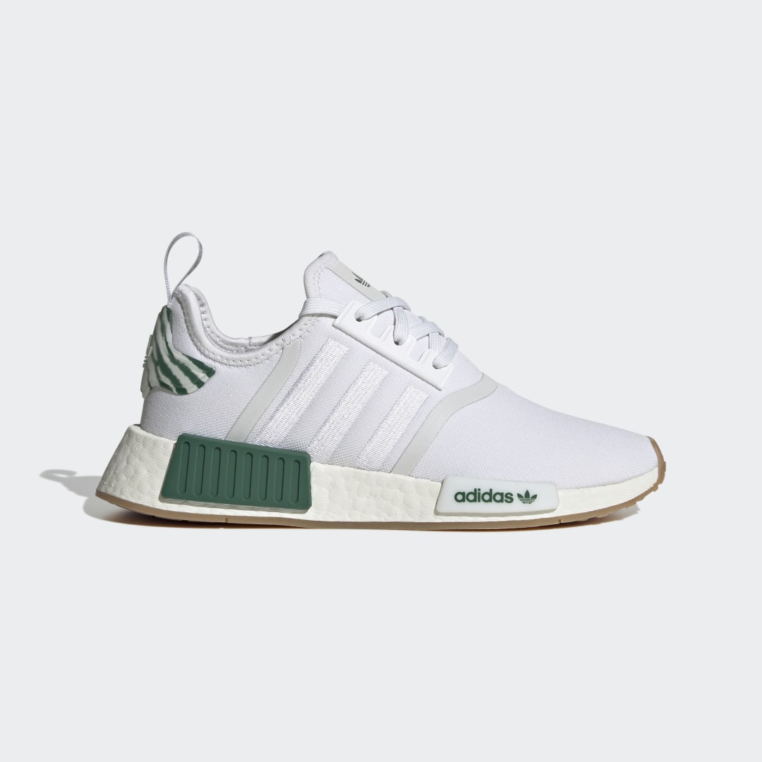 Adidas NMD Runner damessneaker groen en wit