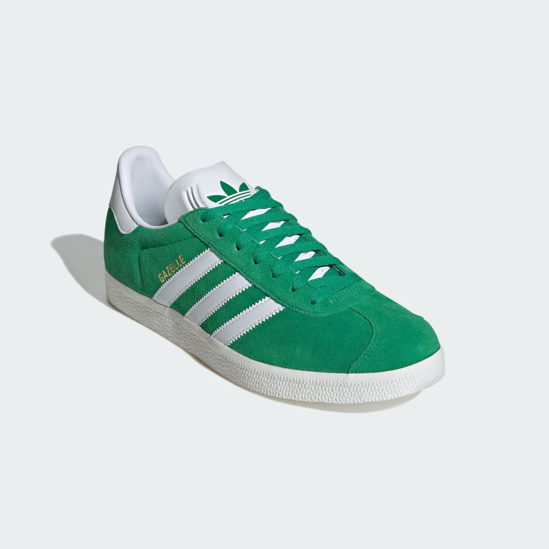 

adidas Tenis Gazelle Hombre, Verde/blanco/core blanco
