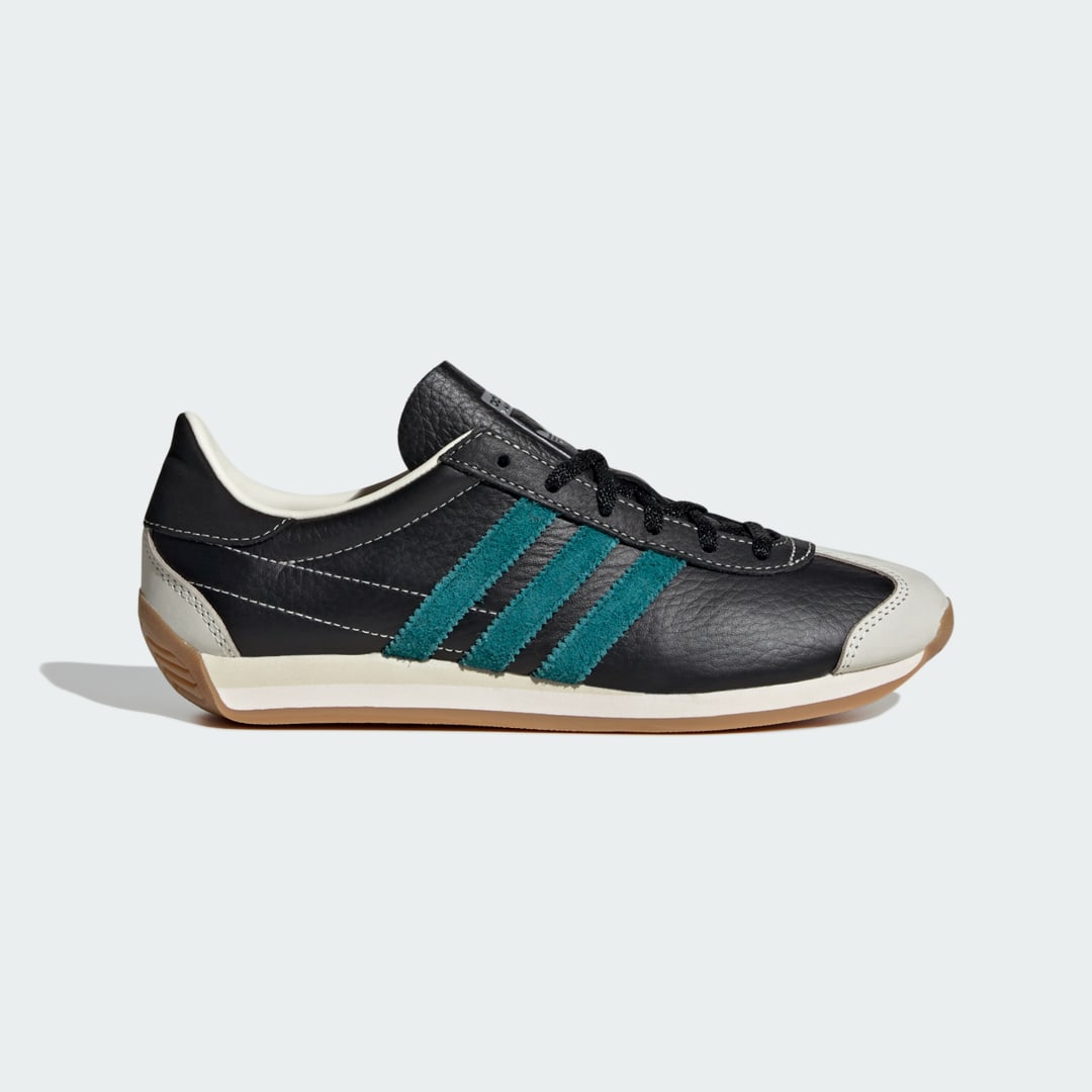 Adidas Country Og Core Black / Legacy Teal S22 / Silver Metallic