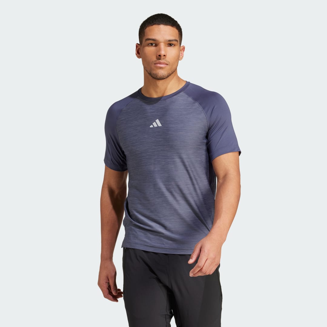 Adidas Gym+ Training 3-Stripes T-shirt