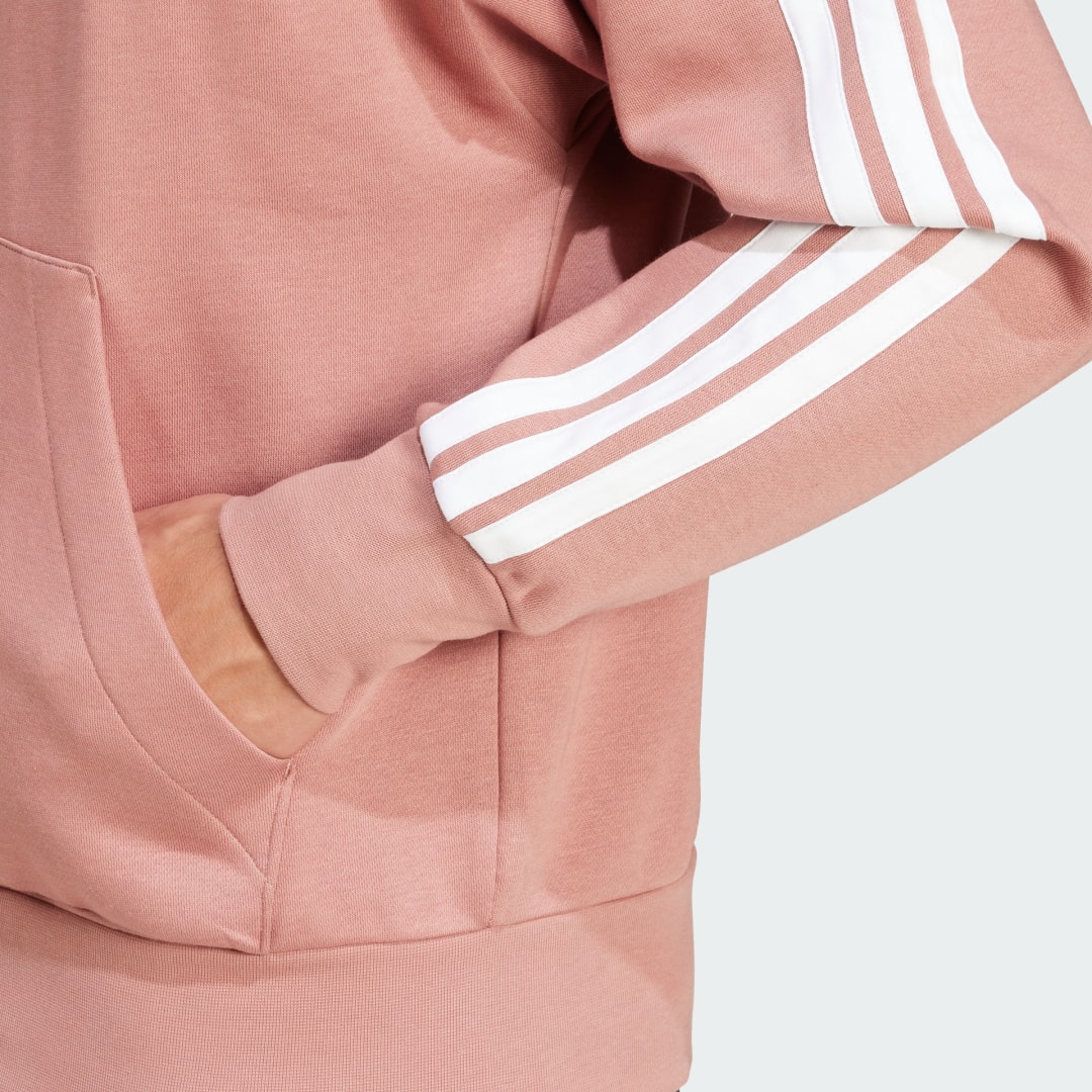 Adidas Essentials 3-Stripes Fleece Hoodie