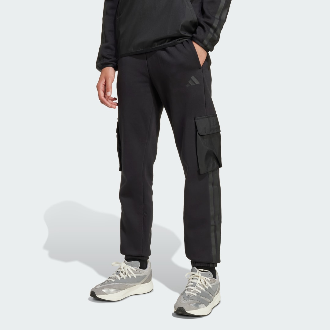 adidas UTILITY PACK FLEECE CARGO PANTS JUNIOR - $55.00 at Adidas