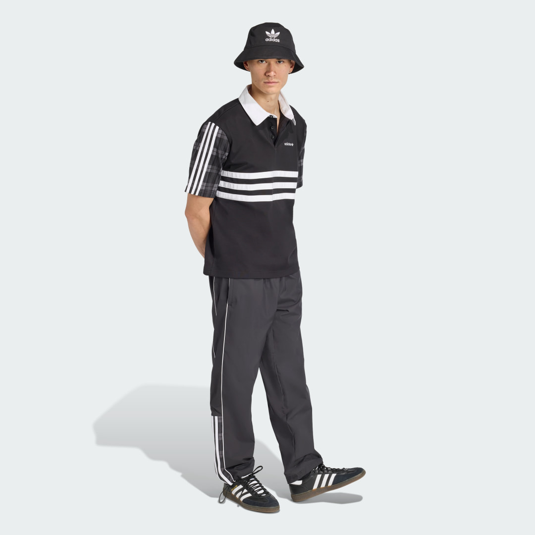 Adidas Tartan Regular Rugby Polo