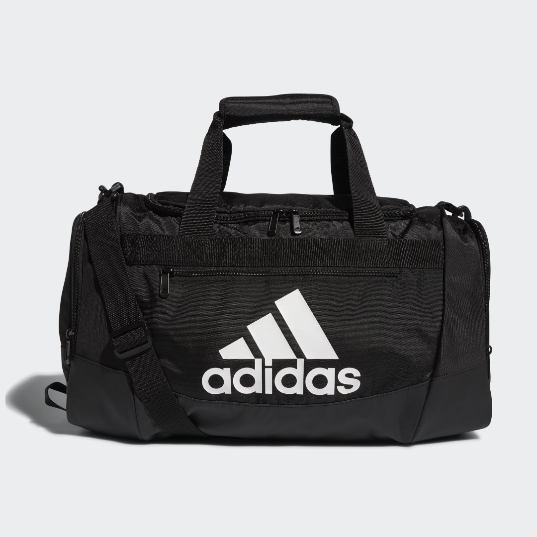 Image of adidas Defender Duffel Bag Small Black ONE SIZE - Training Bags