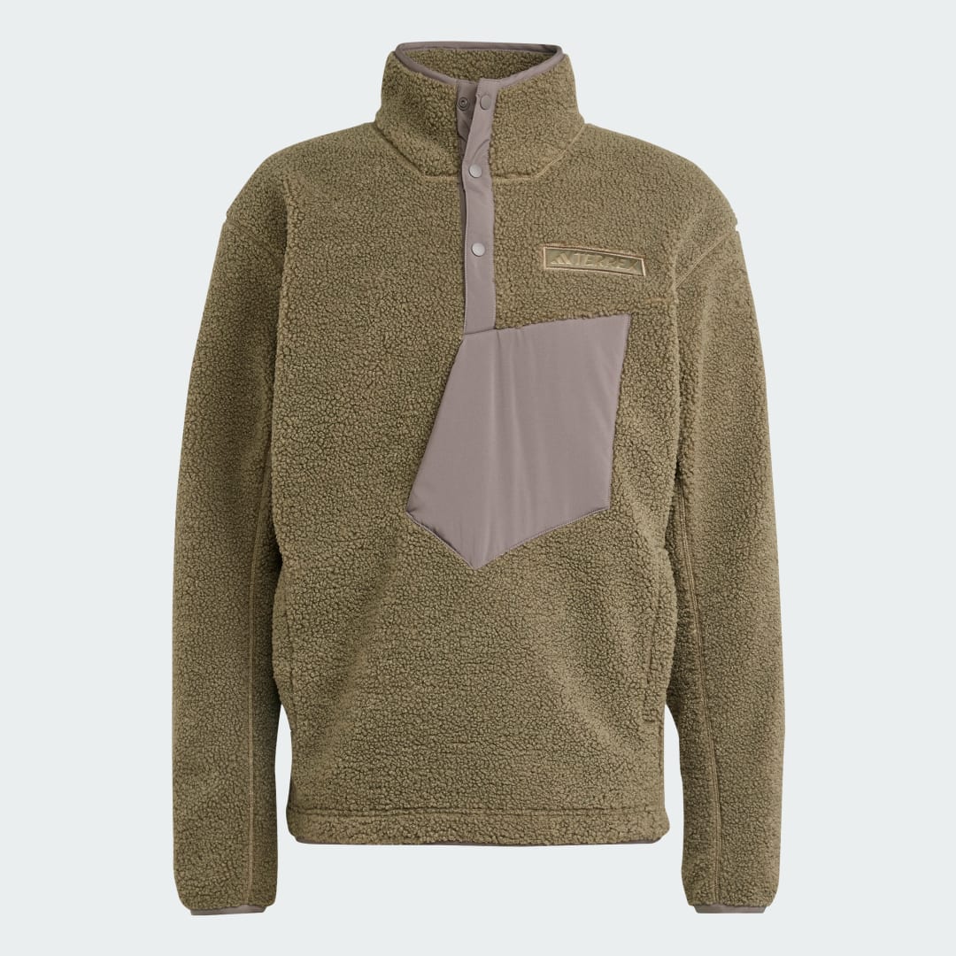 Adidas Terrex Xploric High Pile Fleece Pullover Sweatshirt