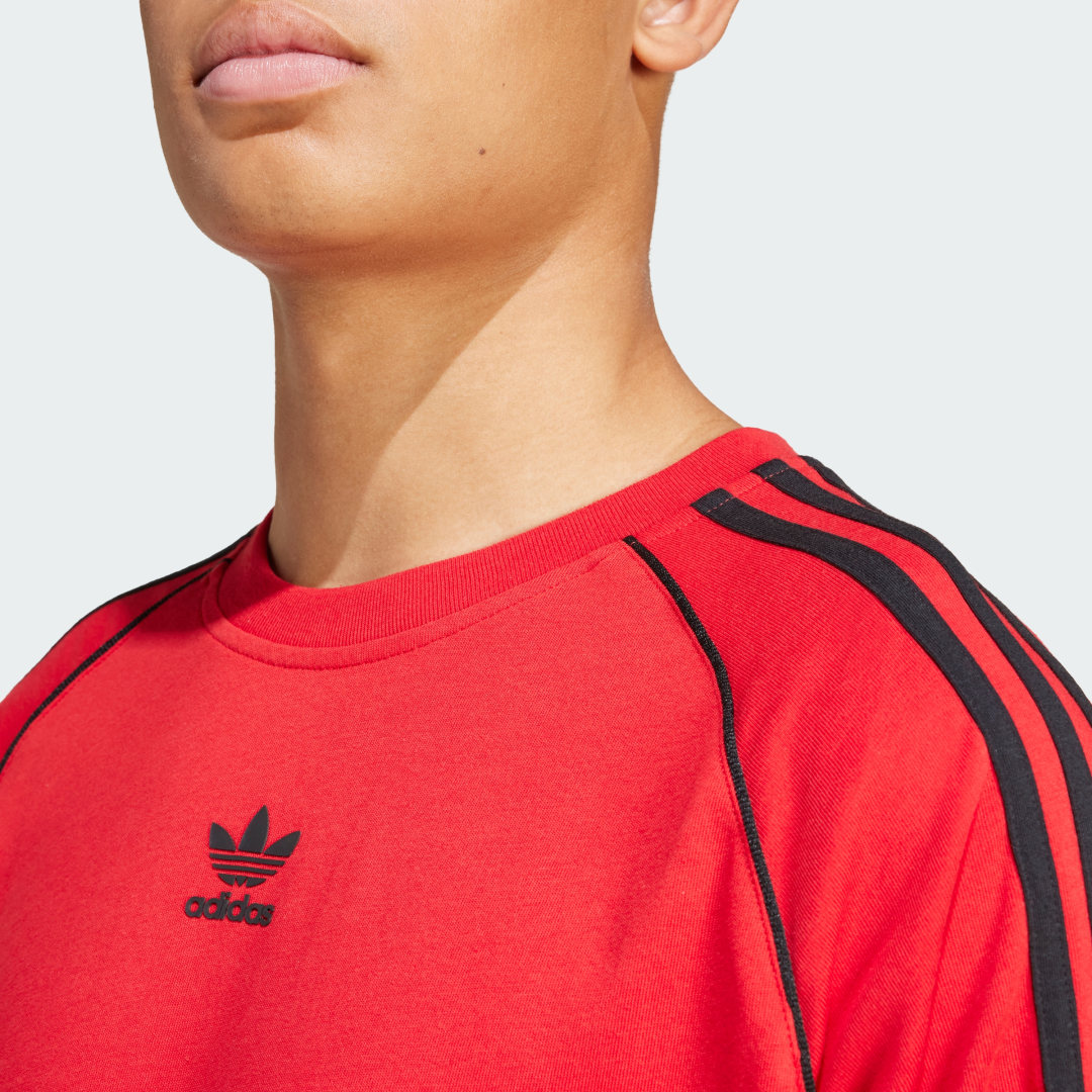 

adidas Playera SST Hombre, Better scarlet