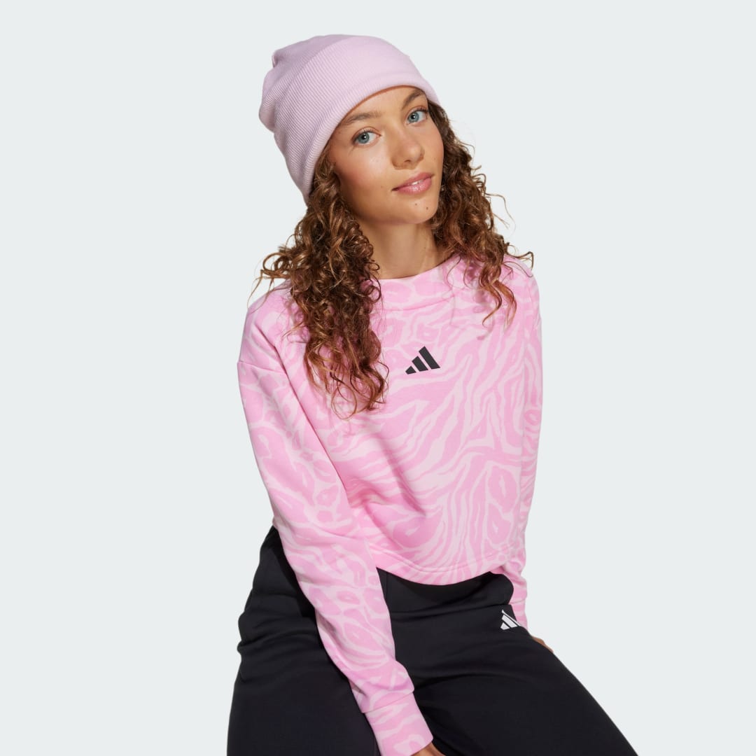 Adidas Future Icons Cropped Sweatshirt Kids
