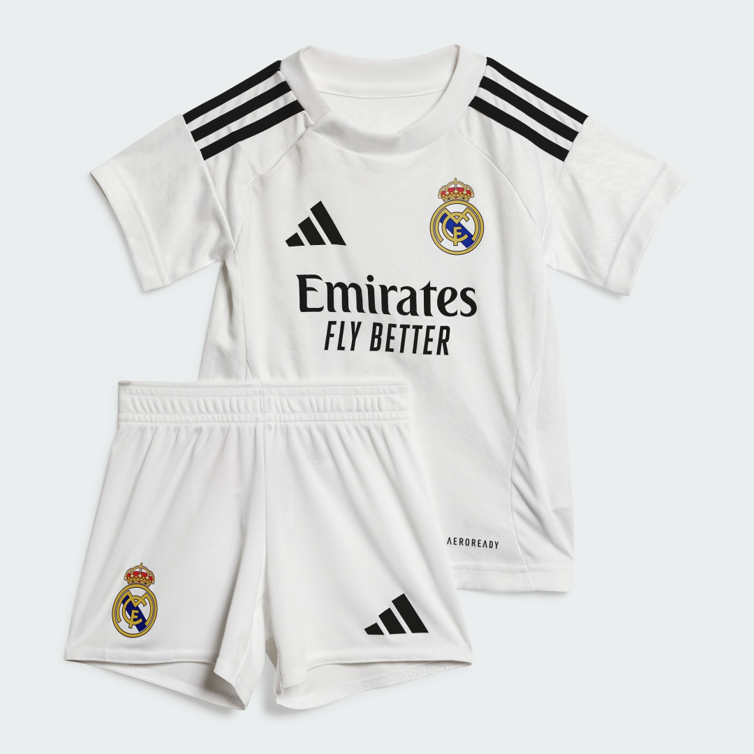 Adidas Real Madrid 24 25 Home Baby Kit Kids