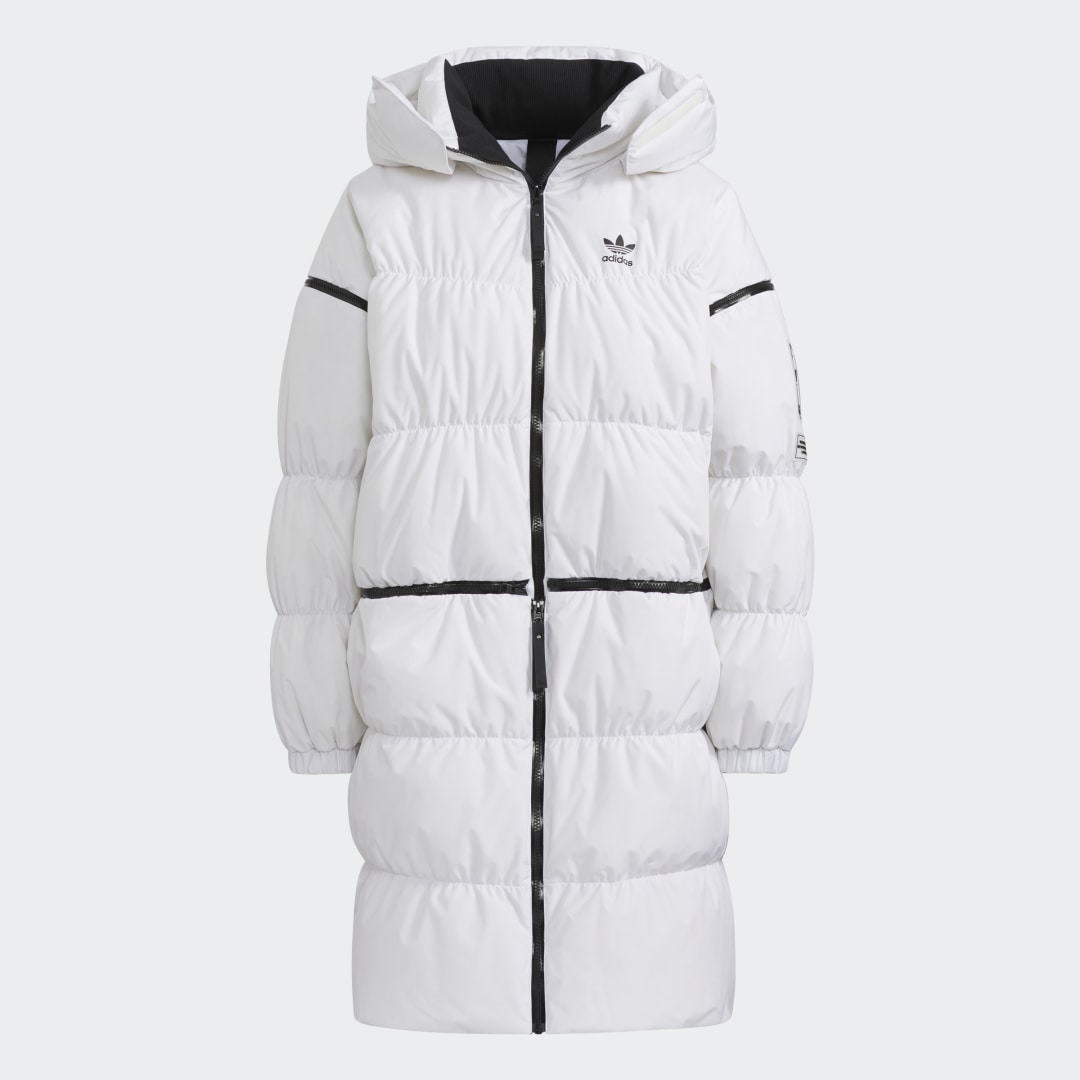 фото Удлиненный пуховик adidas originals