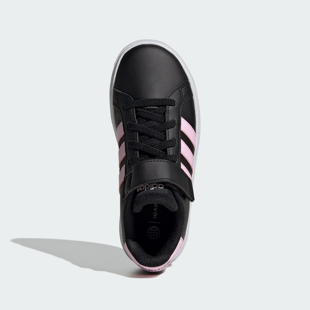 Adidas Grand court sneaker Core Black / Orchid Fusion / Core Black
