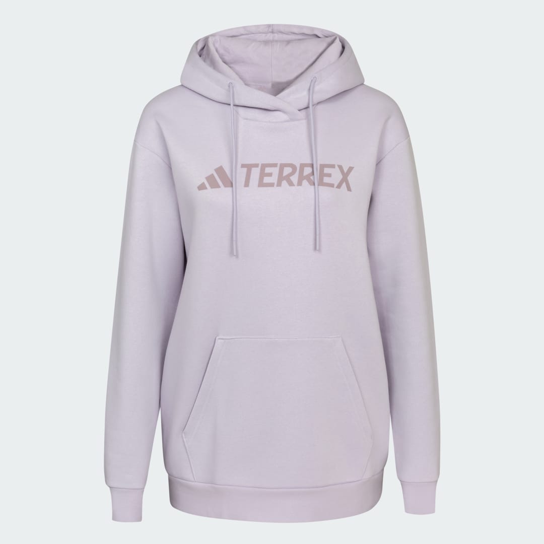 

adidas Buzo con Capucha Terrex Multi Logo Grande Mujer, Plata