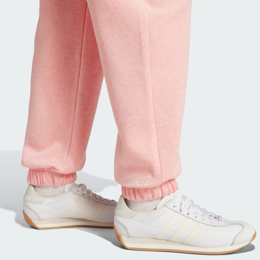 

adidas Pantalón Deportivo Fleece Estampado Mujer, Rosa