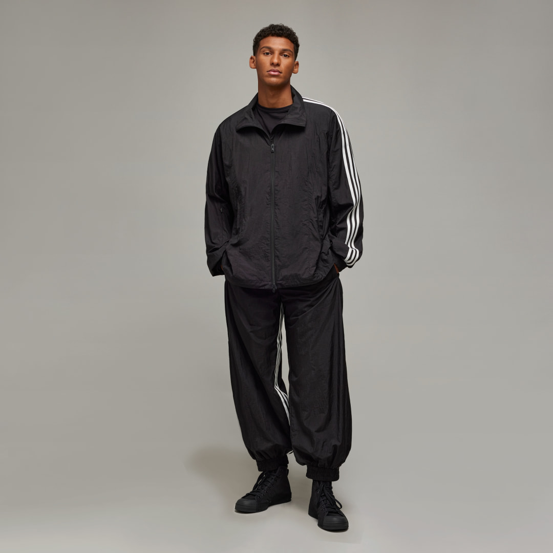 Adidas Y-3-Stripes Nylon Shell Jack