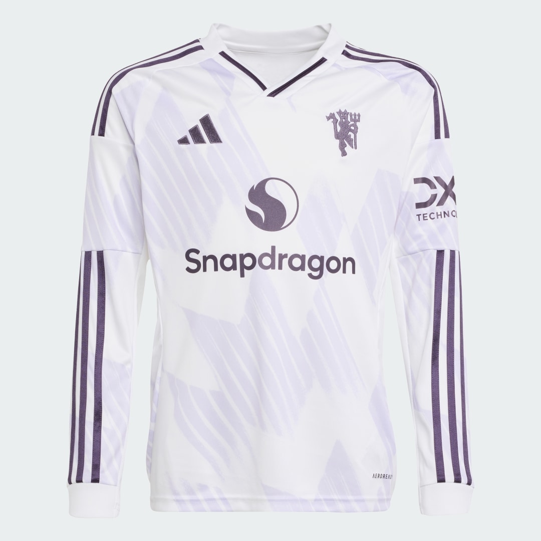 Adidas Manchester United 25 26 Long Sleeve Uitshirt Kids