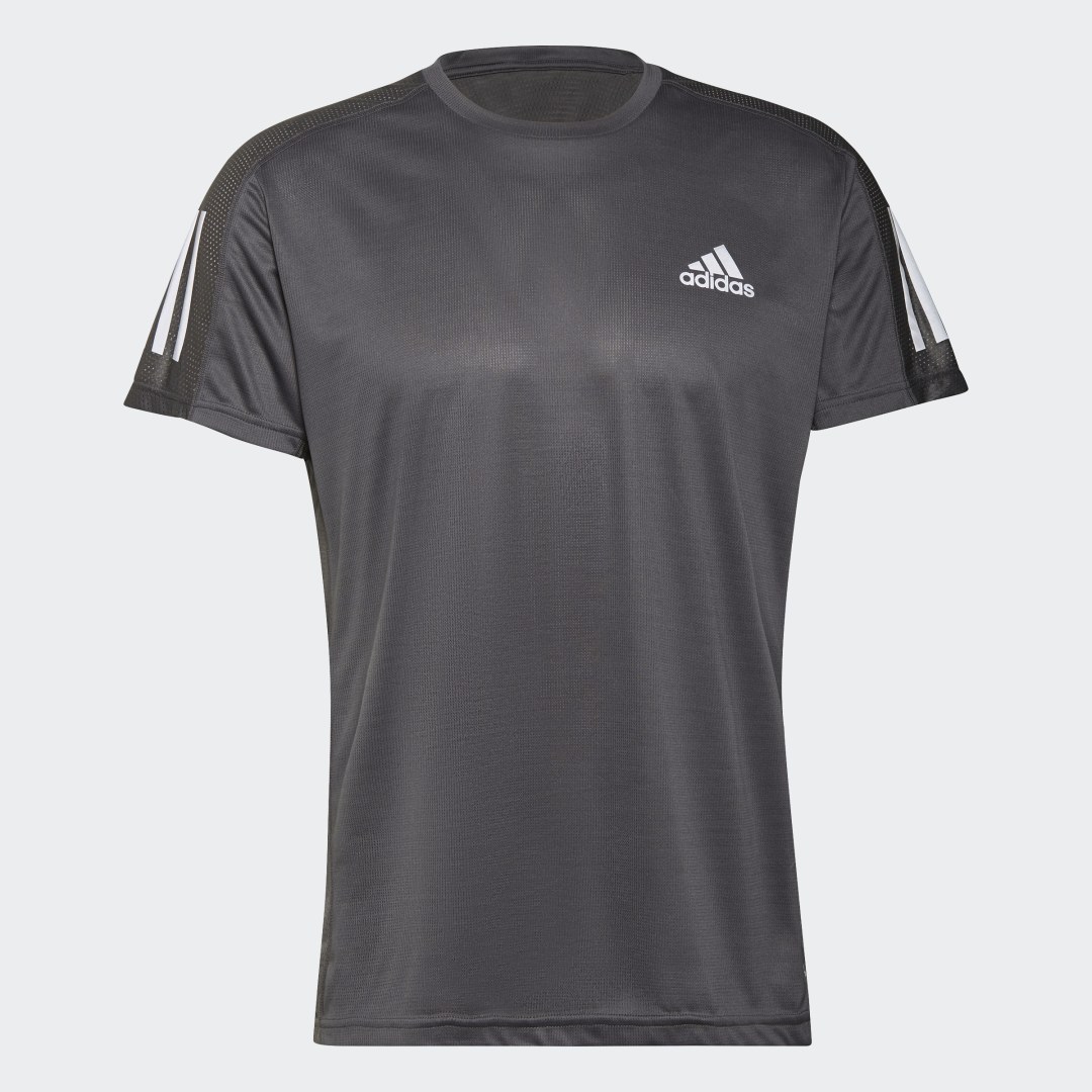 

adidas Camiseta Own the Run Hombre, Gris