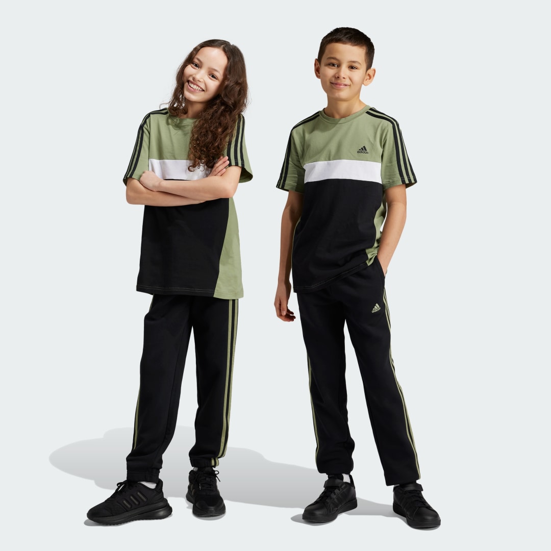 Adidas Sportswear Sportbroek ESSENTIALS 3STREPEN FLEECEBROEK (1-delig)