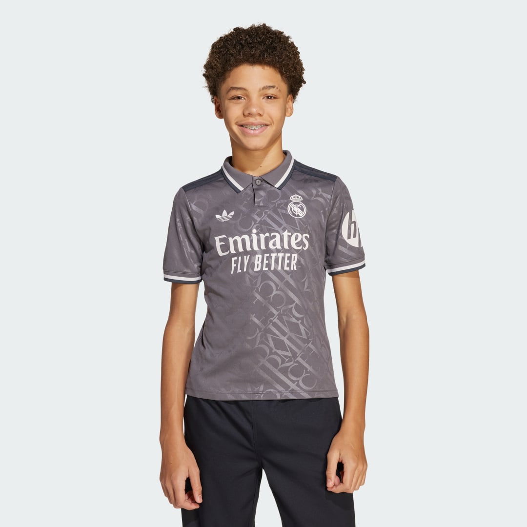 T shirt enfant adidas Real 3 jsy y 7 / - vue 5