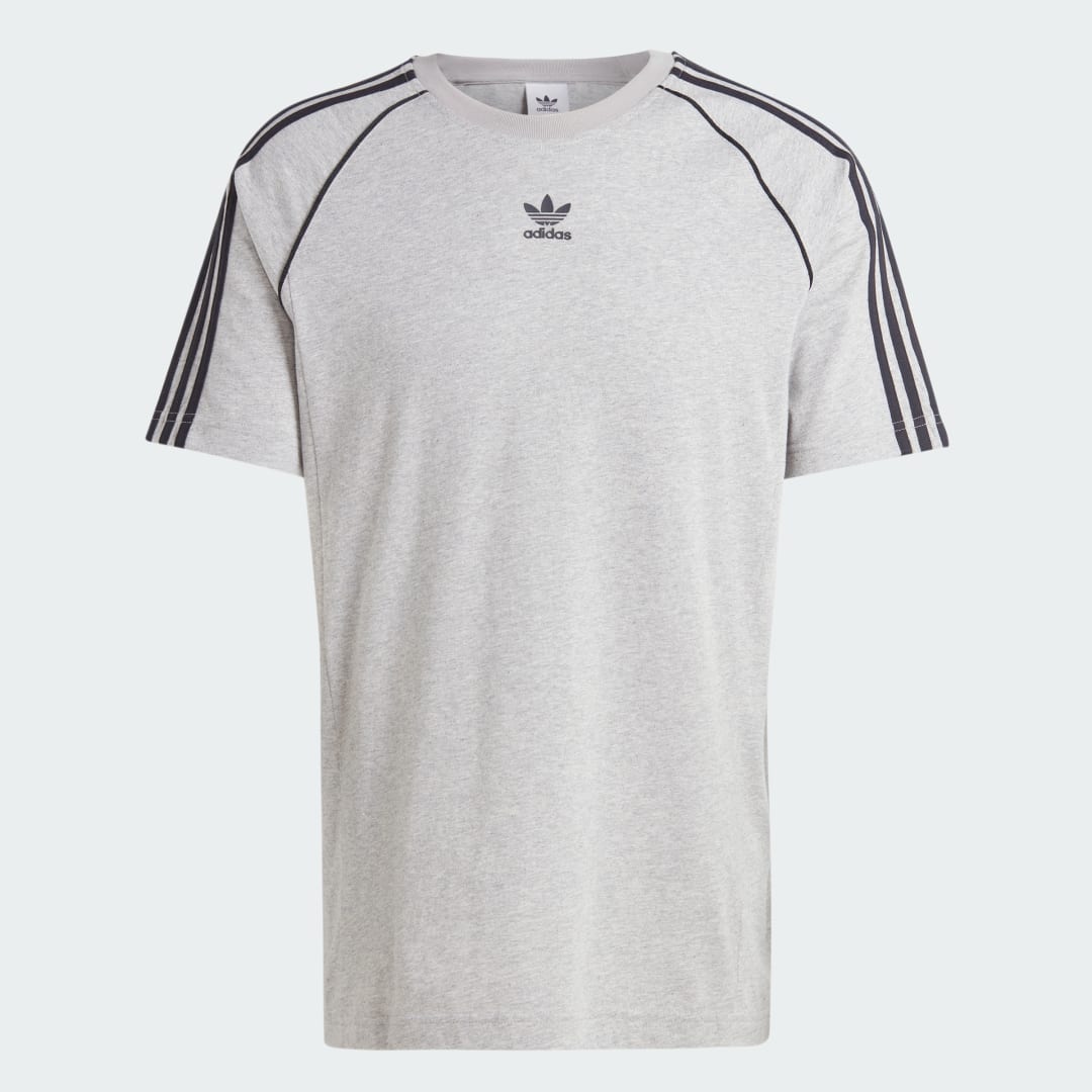 

adidas Camiseta SST Hombre, Gris