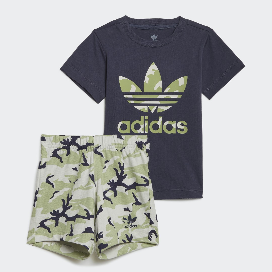 фото Комплект: футболка и шорты camo adidas originals