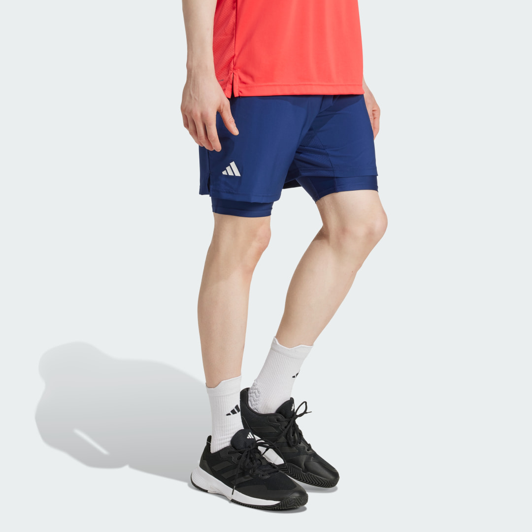 Short 2 en 1 Club Tennis Climacool - vue 7