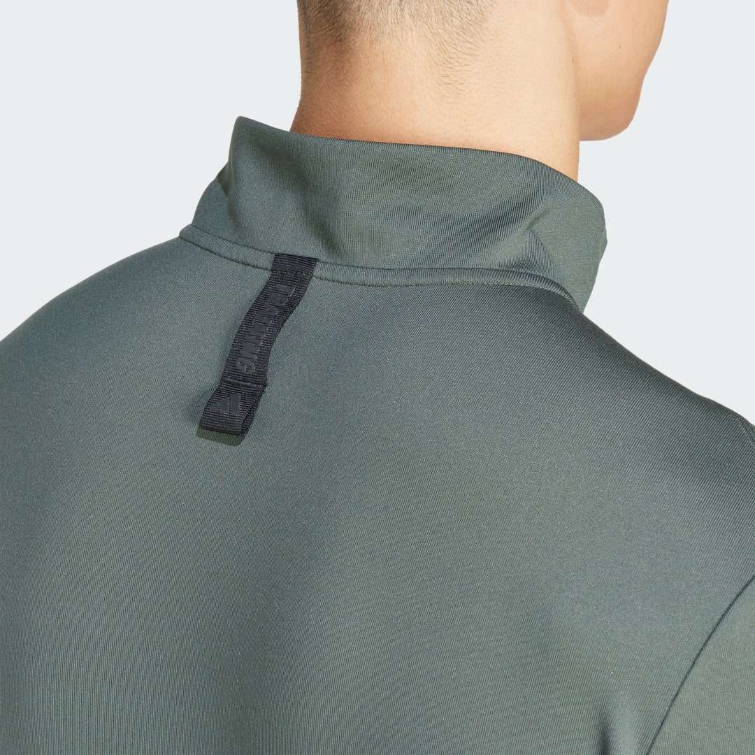 Adidas Performance Workout Sportjack met Korte Rits