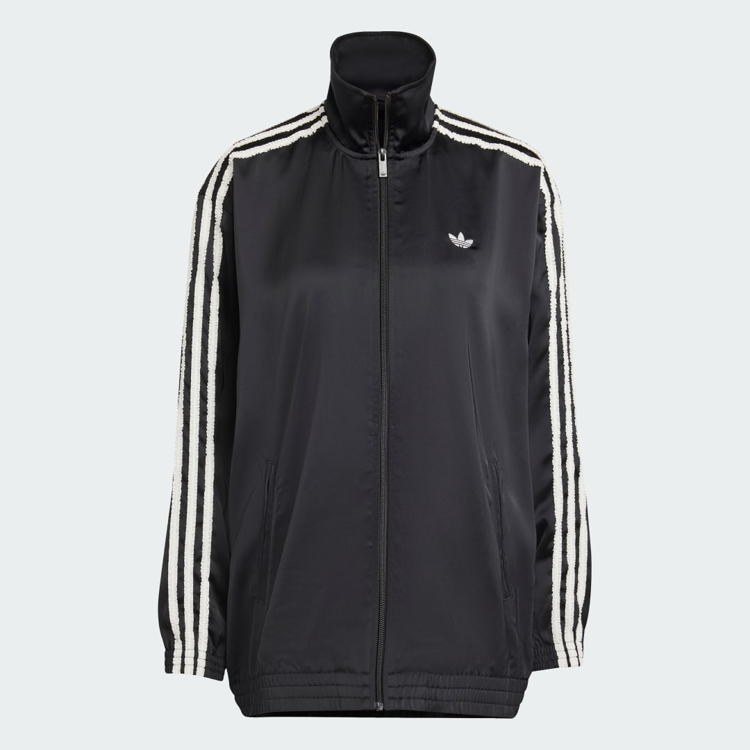 Veste de survêtement Firebird satin 3 bandes à volants adidas Originals - vue 4