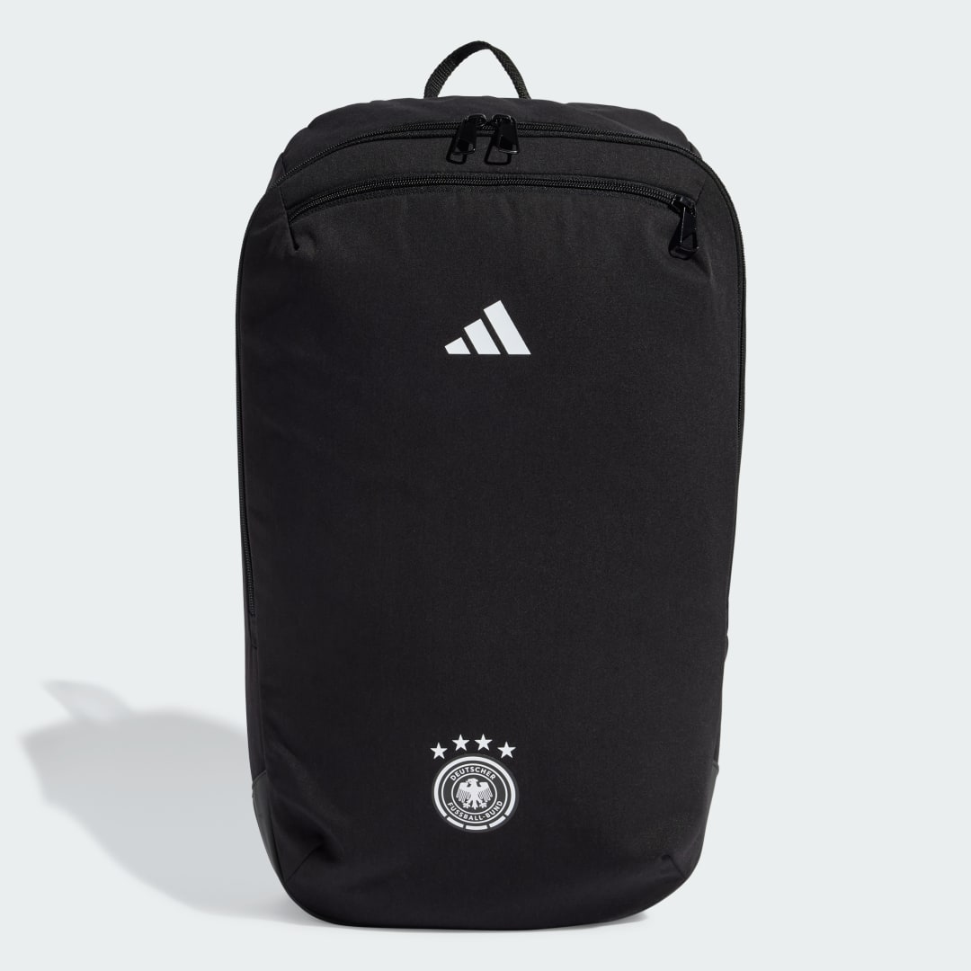 Image of adidas Germany Football Backpack Black ONE SIZE - Soccer Bags