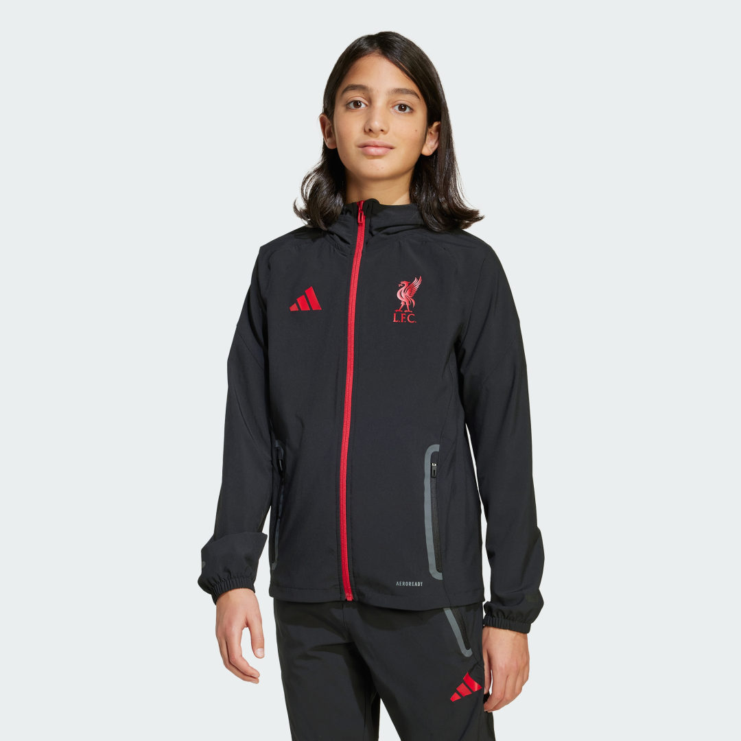 Adidas Liverpool FC Tiro 25 Competition Vis Tech Reisjack Kids