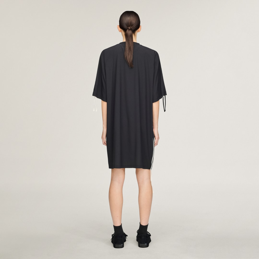 ROBE T SHIRT 3 BANDES Y 3 CINCH OVERSIZED - vue 3