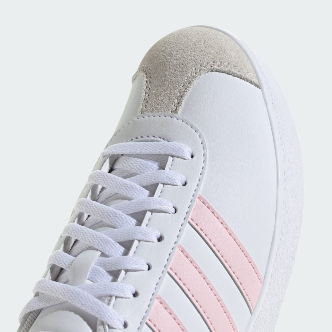 

adidas Tenis VL Court Base Mujer, Blanco/clear rosa/gris one