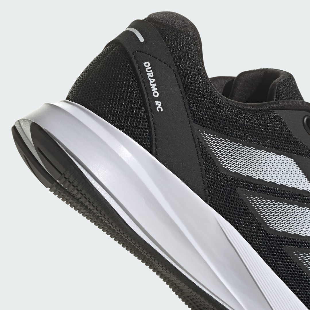 

adidas Tenis Duramo RC Unisex, Negro/blanco/negro