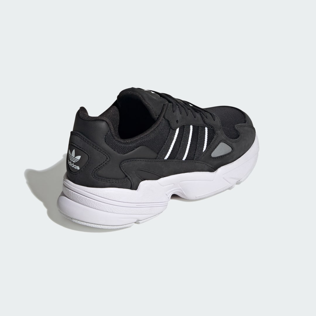 

adidas Tenis Falcon Unisex, Negro/negro/blanco
