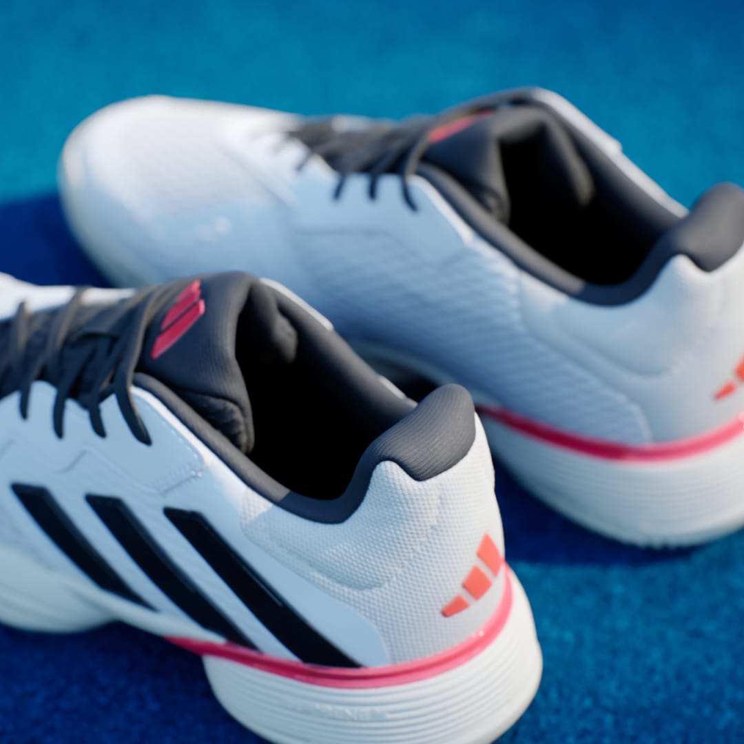 

adidas Tenis Barricade Tennis Para Niños, Blanco/negro/off blanco