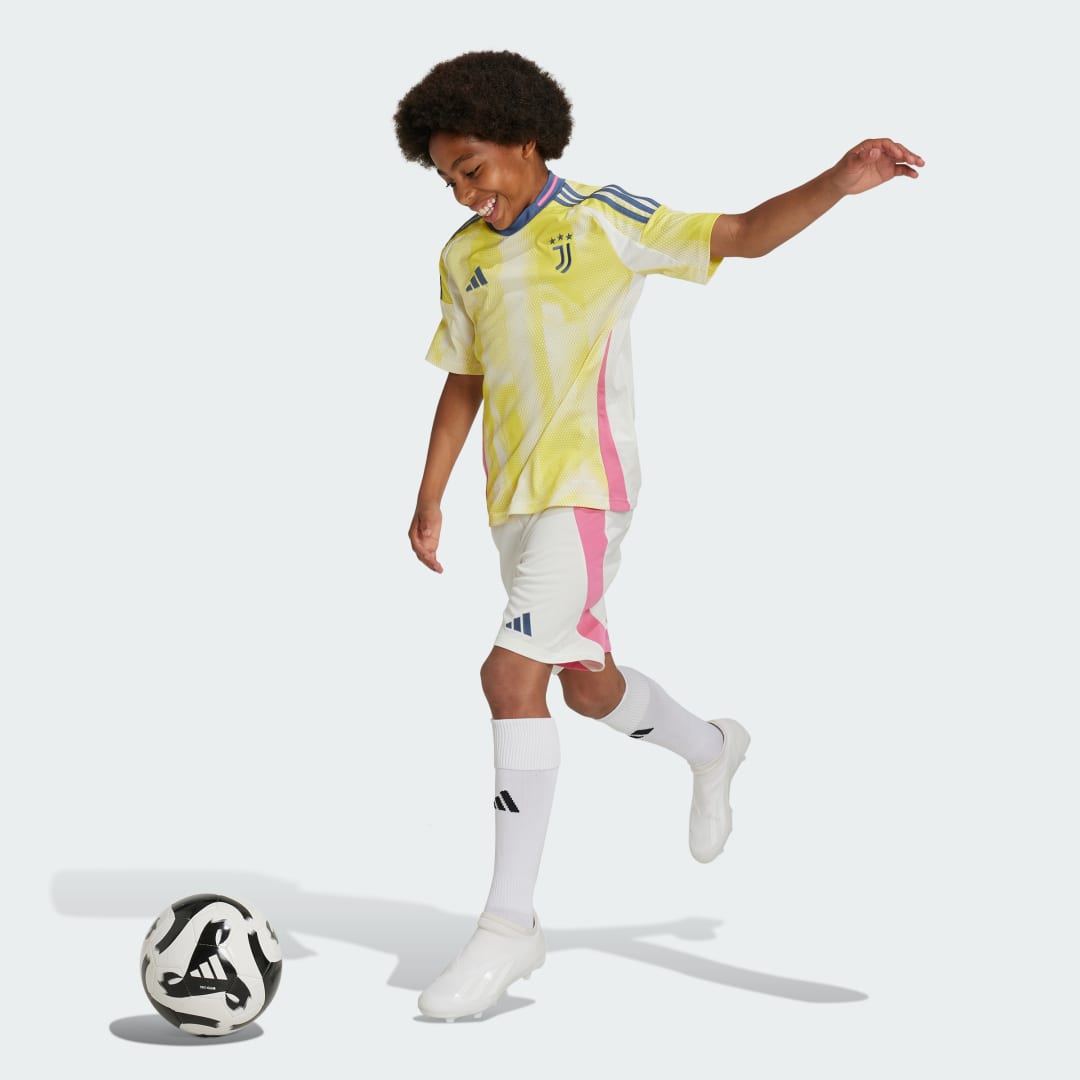 Thumbnail - Juventus Turin 24/25 Kids Auswärtstrikot