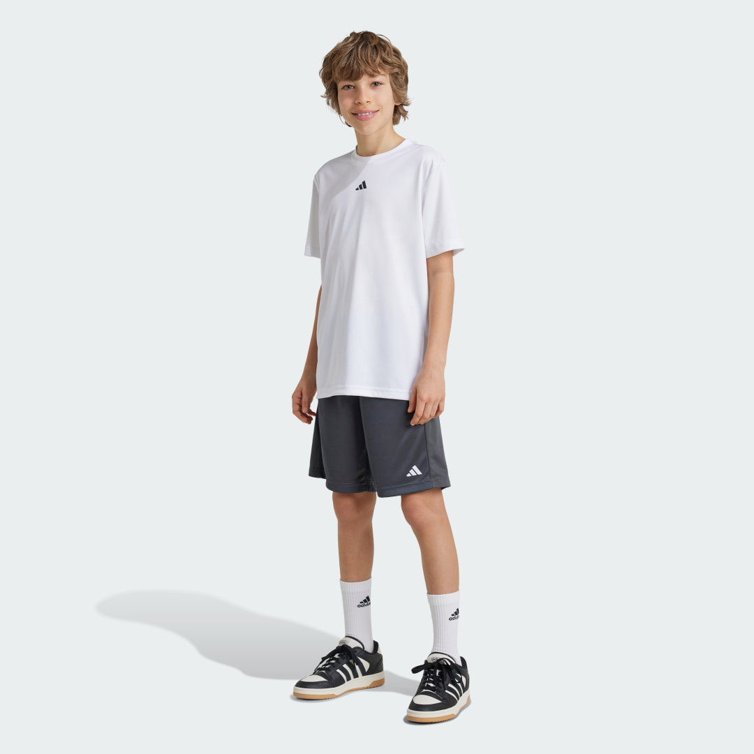 Thumbnail - Train Essentials Logo Regular Fit Kids Shorts