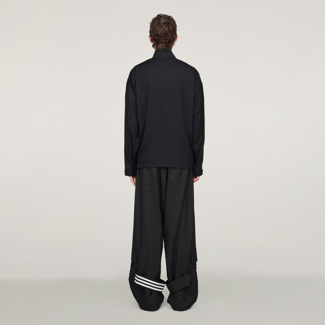 Adidas Y-3 Rayon Twill Zip Top