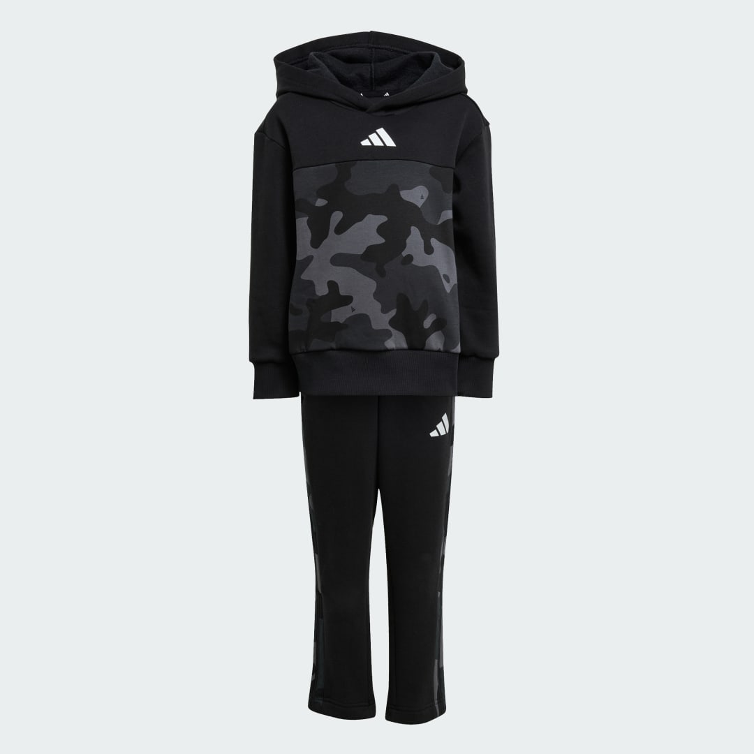 Adidas Seasonal Essentials Little Kids Camo Fleece Joggingpak